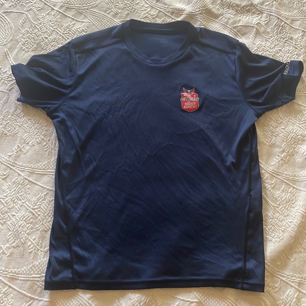 Dark Blue Bauer Caps Academy Athletic shirt